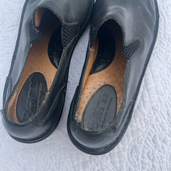 Born Mayflower Loafers Size 8.5 Black Leather Classic Comfort Slip-On Shoes - Picture 7 of 11